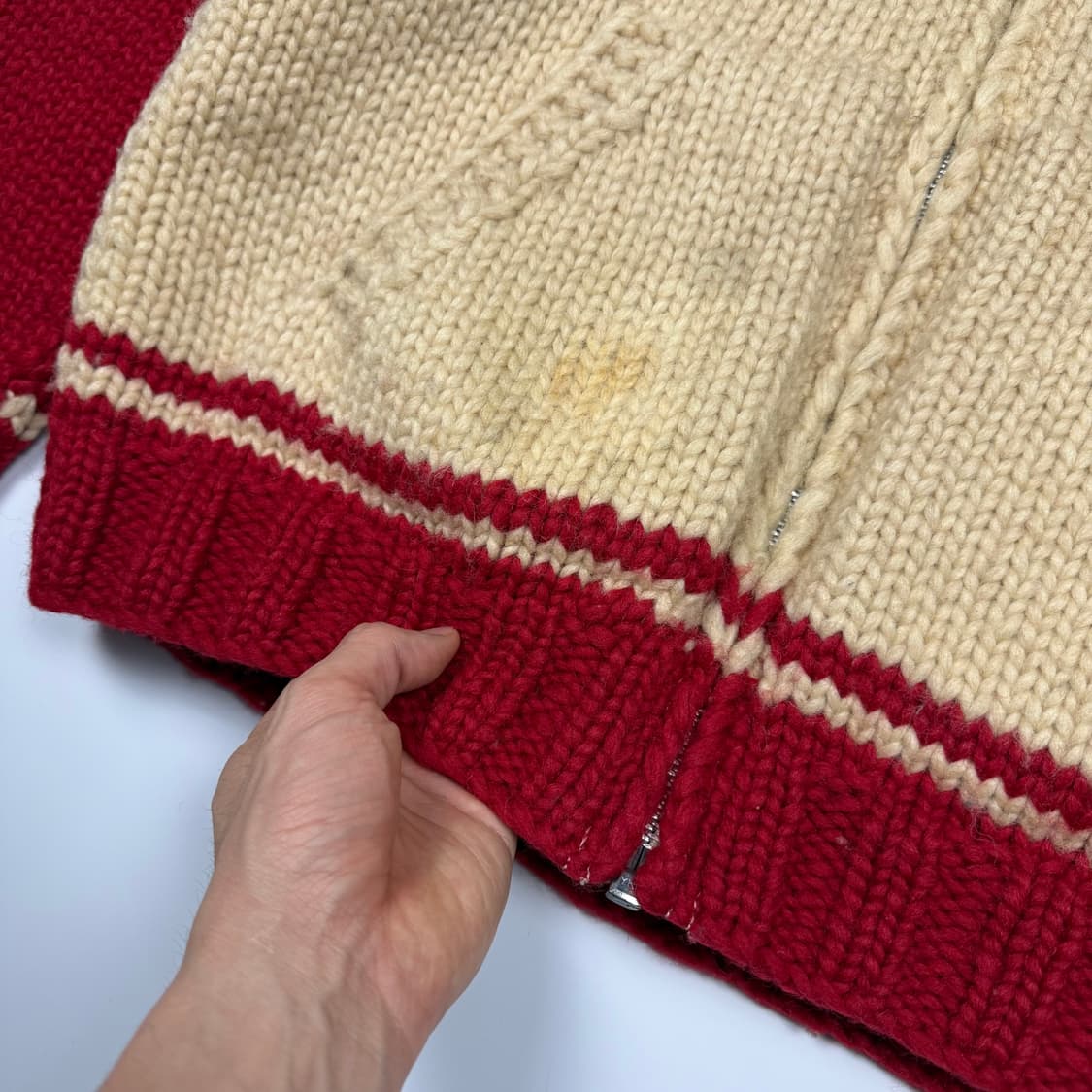 (95) 캐나다 빈티지 베이스볼 코위찬 가디건 상품이미지7