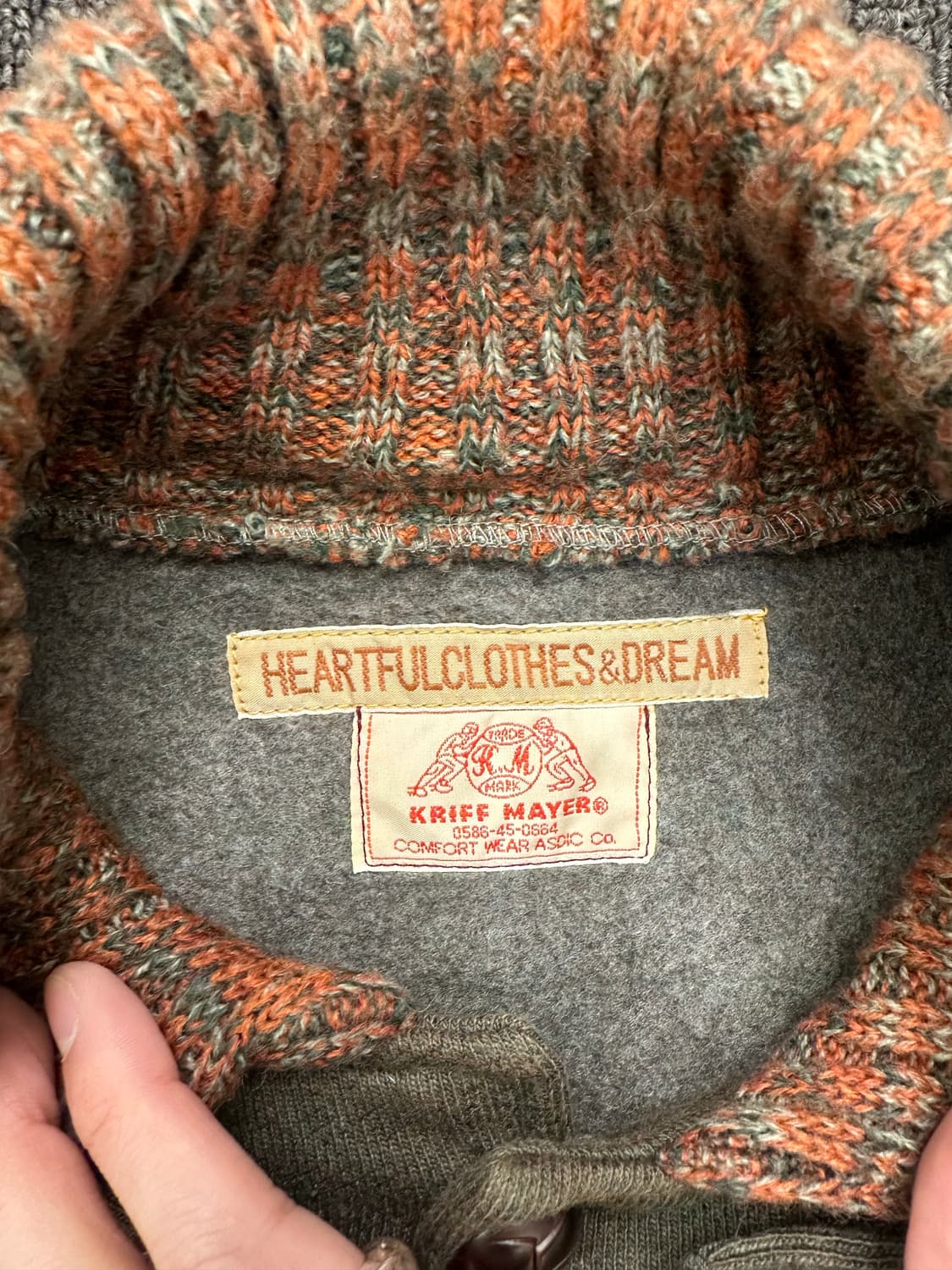 M)크리프메이어 빈티지 숄카라 자켓 상품이미지5