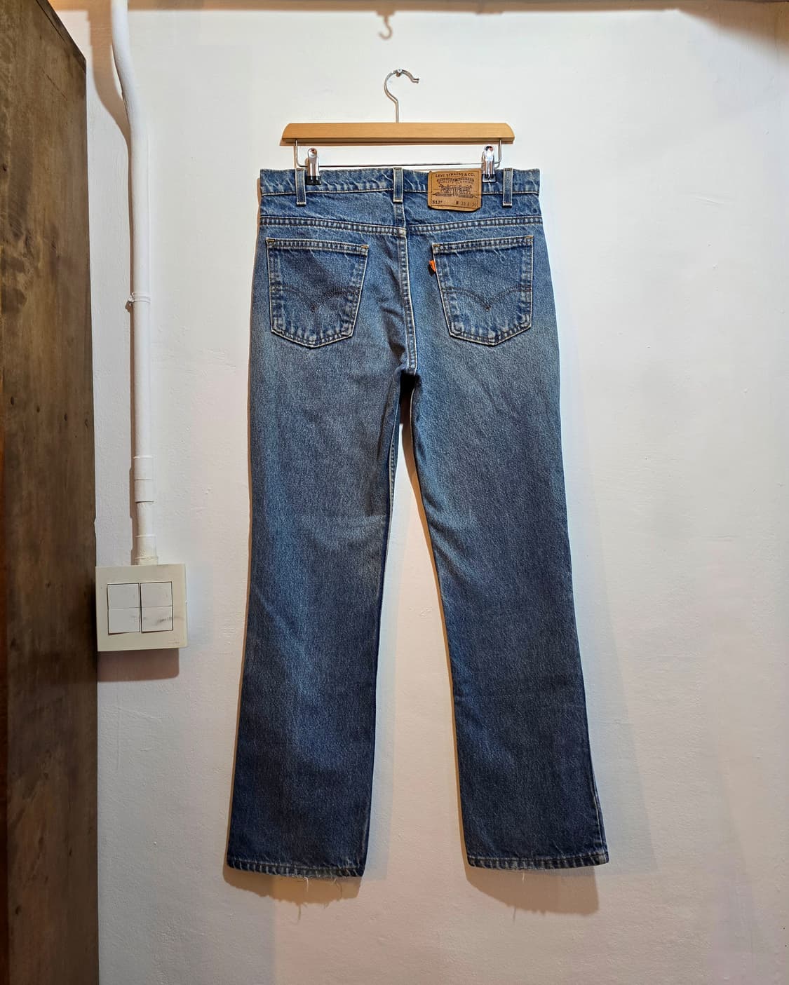 90's Levis 517 Orange Tab 블루 (USA) 상품이미지2