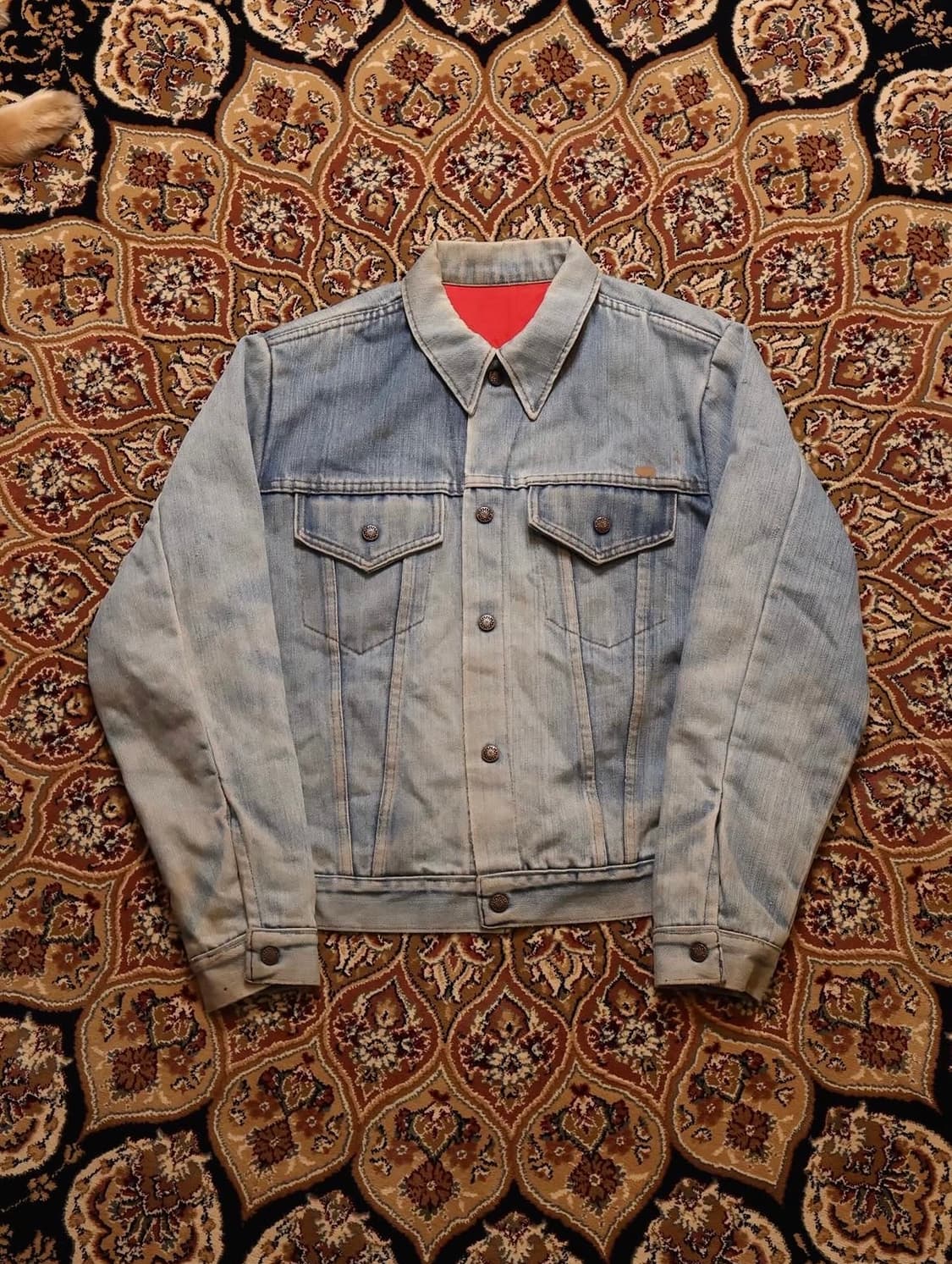 70s JC Penney 빈티지 데님 트러커 타입3 made in usa 상품이미지1
