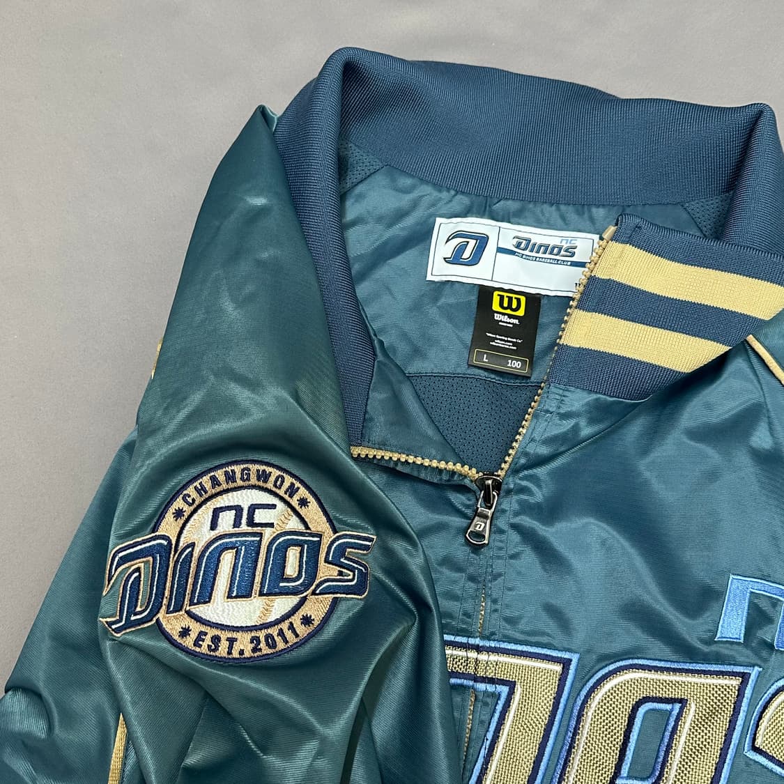 윌슨 NC다이노스 동계점퍼 L 상품이미지7
