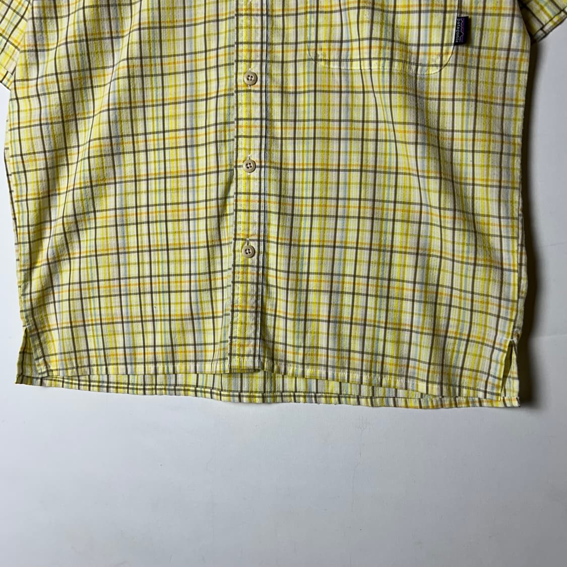[patagonia] 파타고니아 시어서커 체크 반팔 셔츠 상품이미지4
