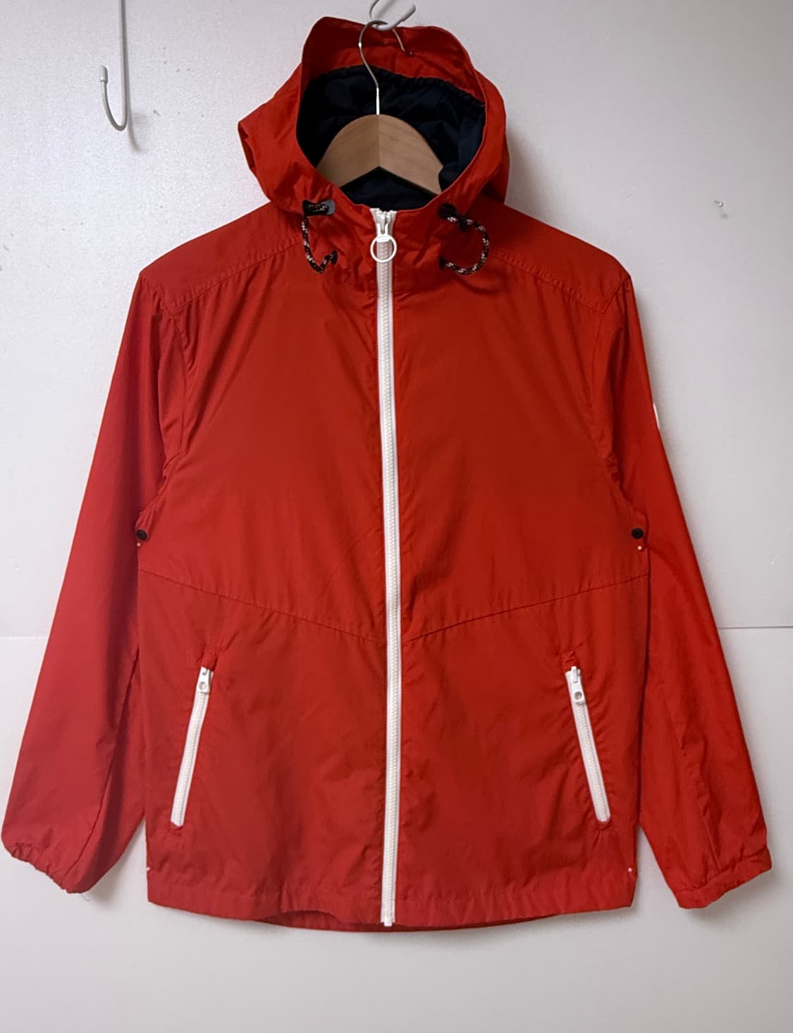 🧡팀버랜드 Timberland 후드 바람막이 자켓 다홍S 🧡 상품이미지1
