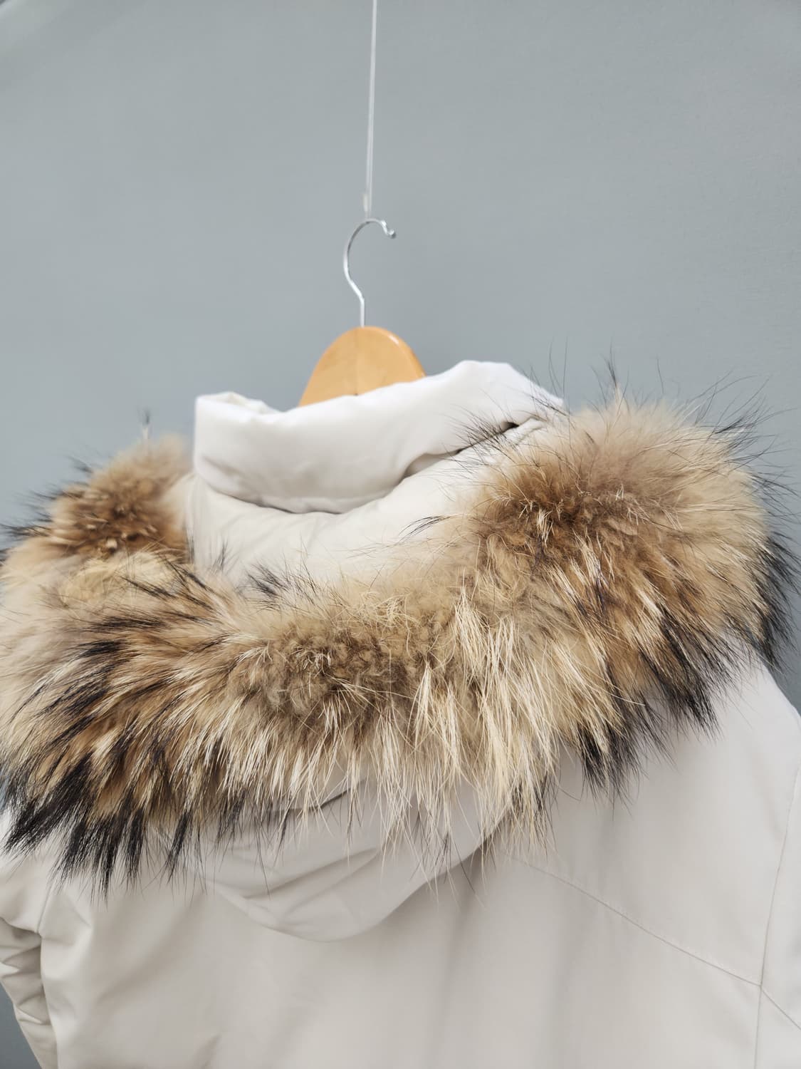 디스커버리 밀포드 화이트 구스다운패딩 상품이미지7