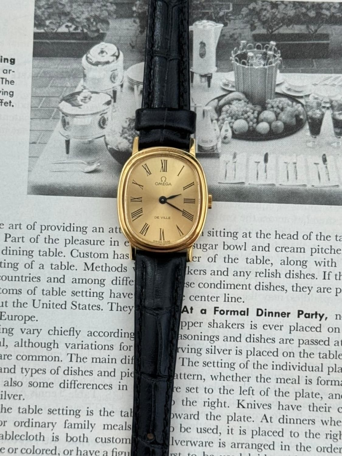 [정품보증서]오메가 빈티지 드빌 엘립스 상품이미지1