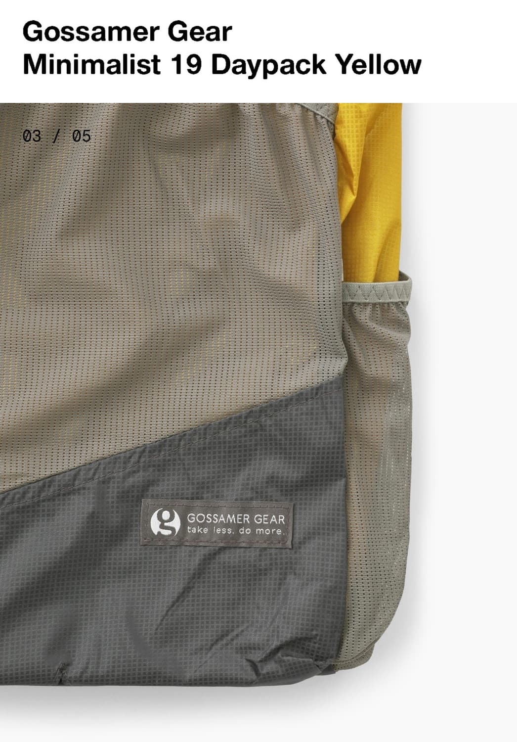 Khakis Gossamer Gear Daypack 상품이미지3