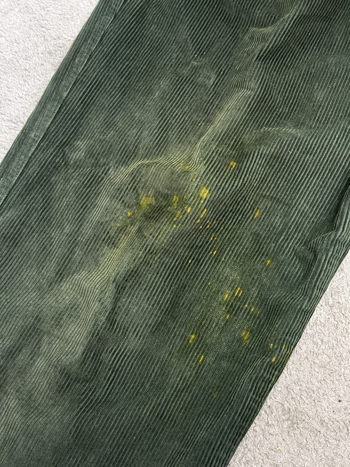 90s Armani Collezioni 그린 코듀로이 팬츠 36 상품이미지7