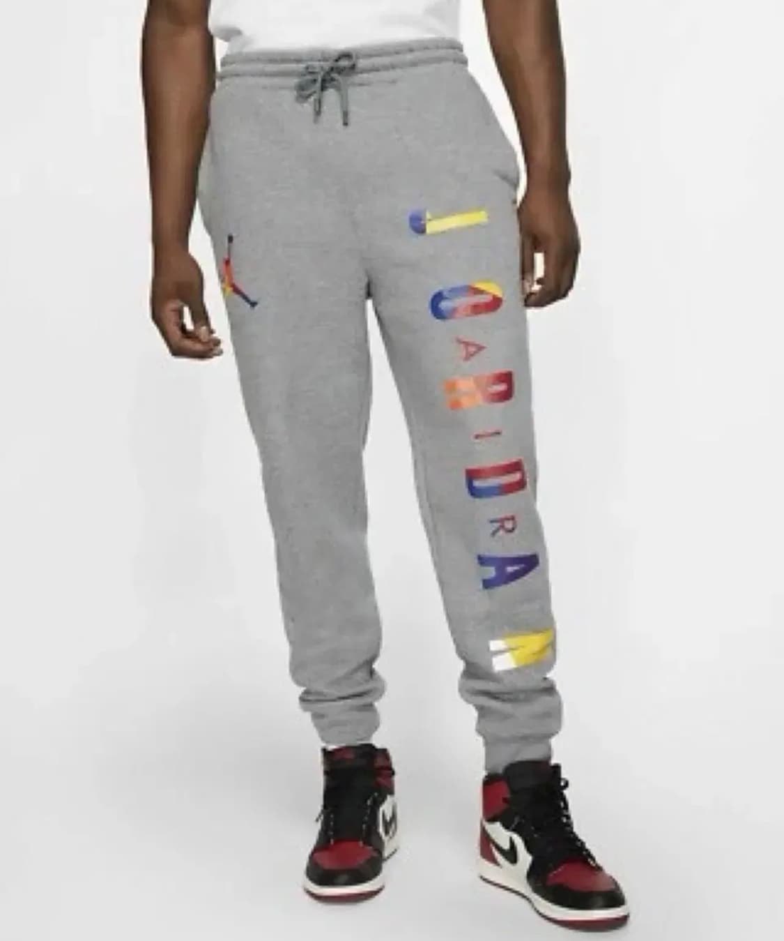 [한정판] 나이키 조던 DNA 점프맨 스웨트 팬츠 S 그레이 상품이미지5