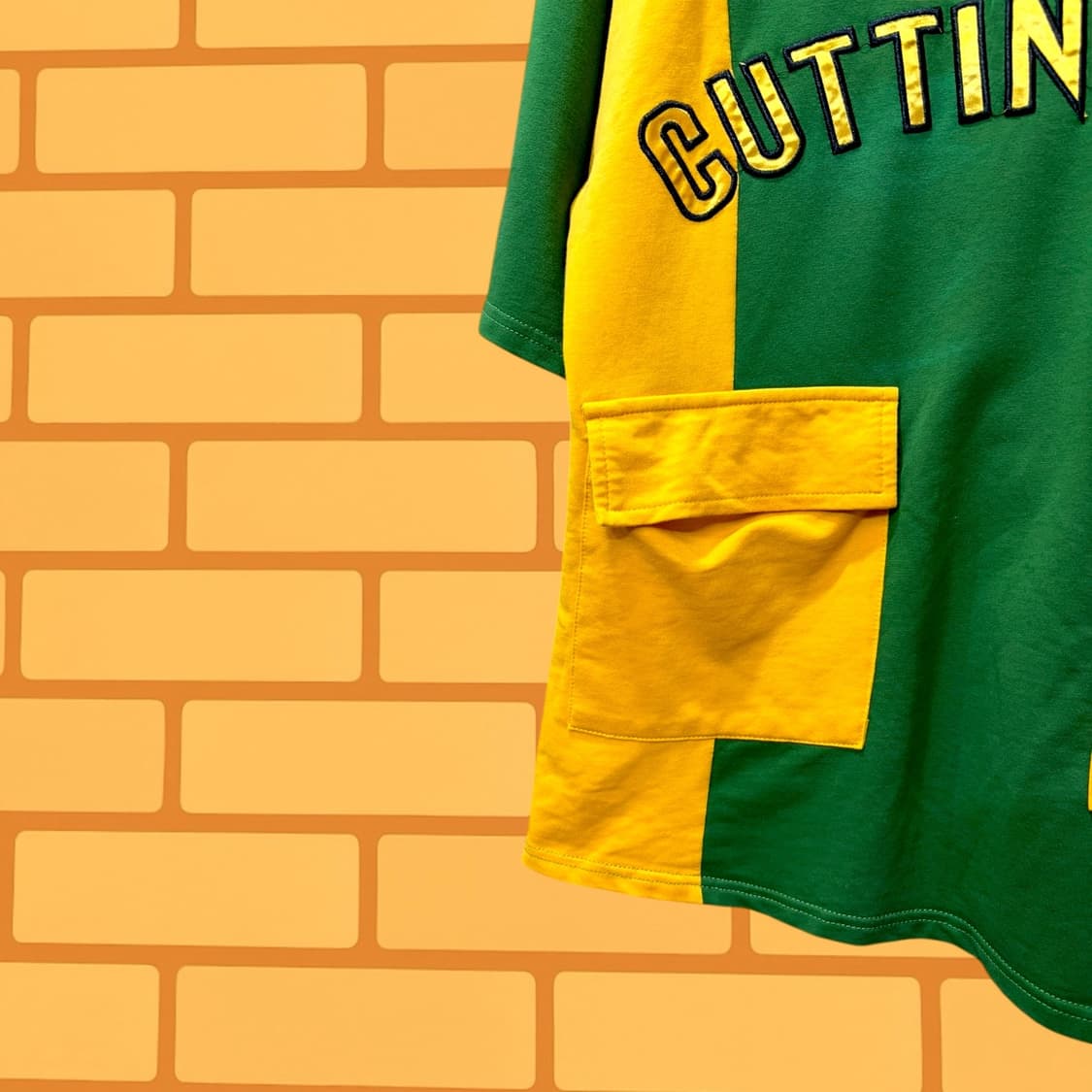 재팬 빈티지 코튼 집업 반팔티 상품이미지5