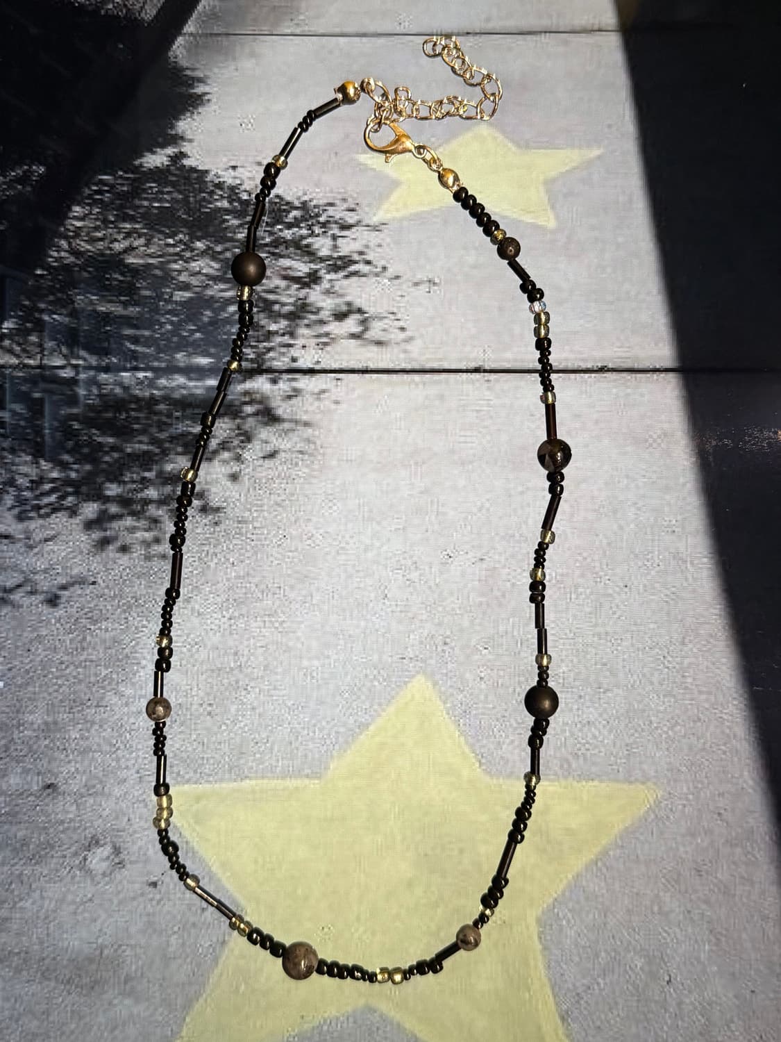 Noir Star 빈티지 비즈목걸이 상품이미지2