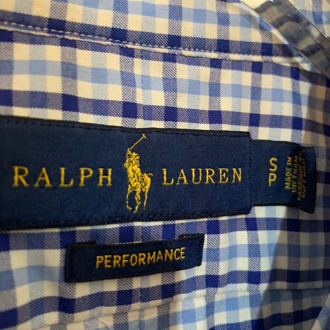S 폴로랄프로렌 퍼포먼스 윈도우 스판 체크 셔츠 남방 상품이미지4
