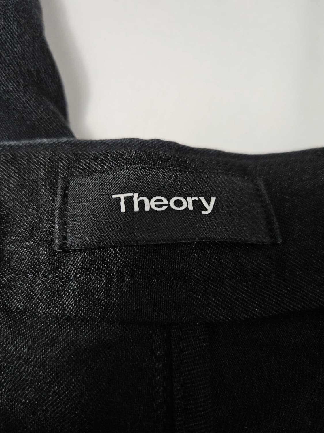 띠어리 옴므 Theory 코튼 슬랙스 팬츠 바지 블랙 정장 수트 34 상품이미지2
