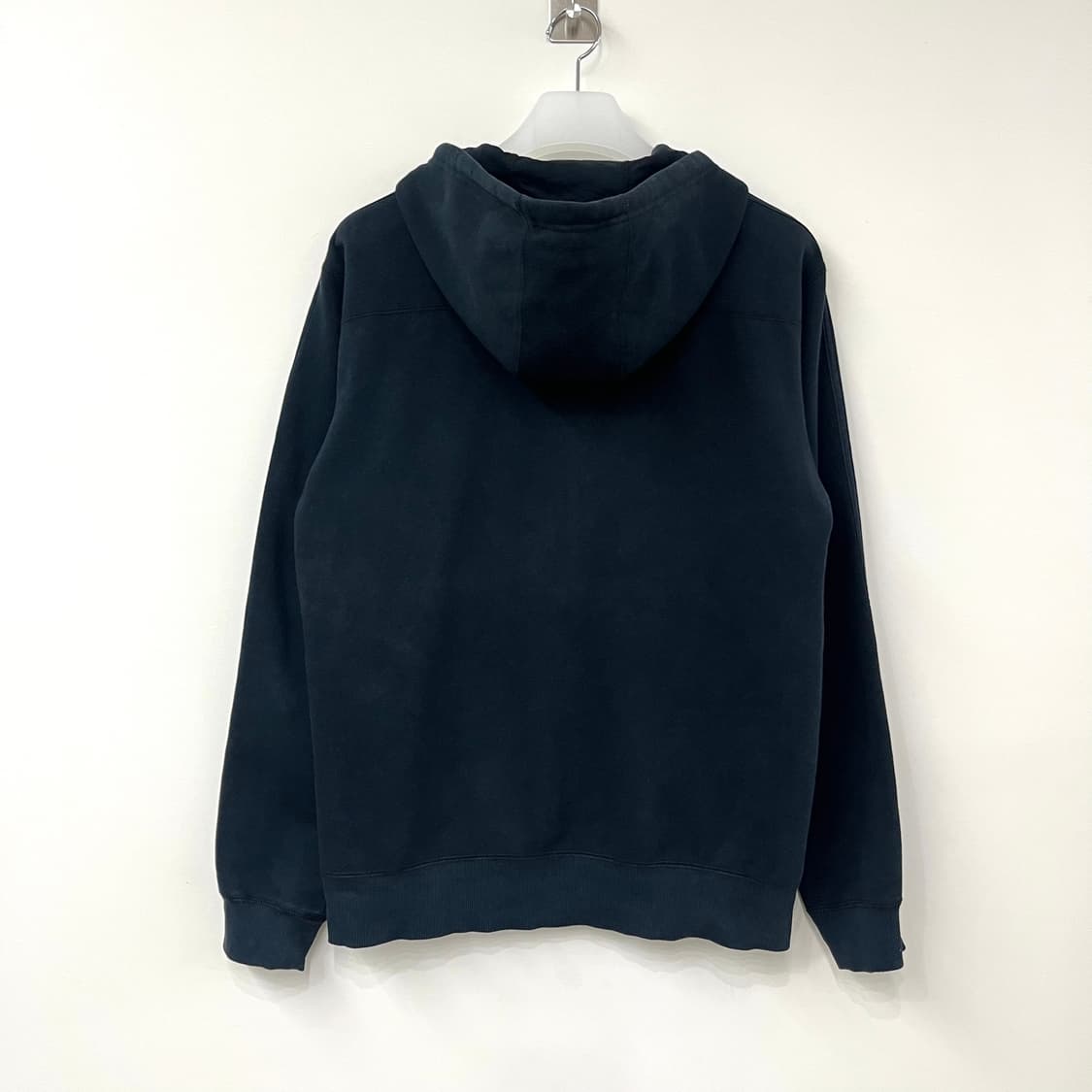 아디다스 파이어버드 자수로고 블랙 후드집업 상품이미지4