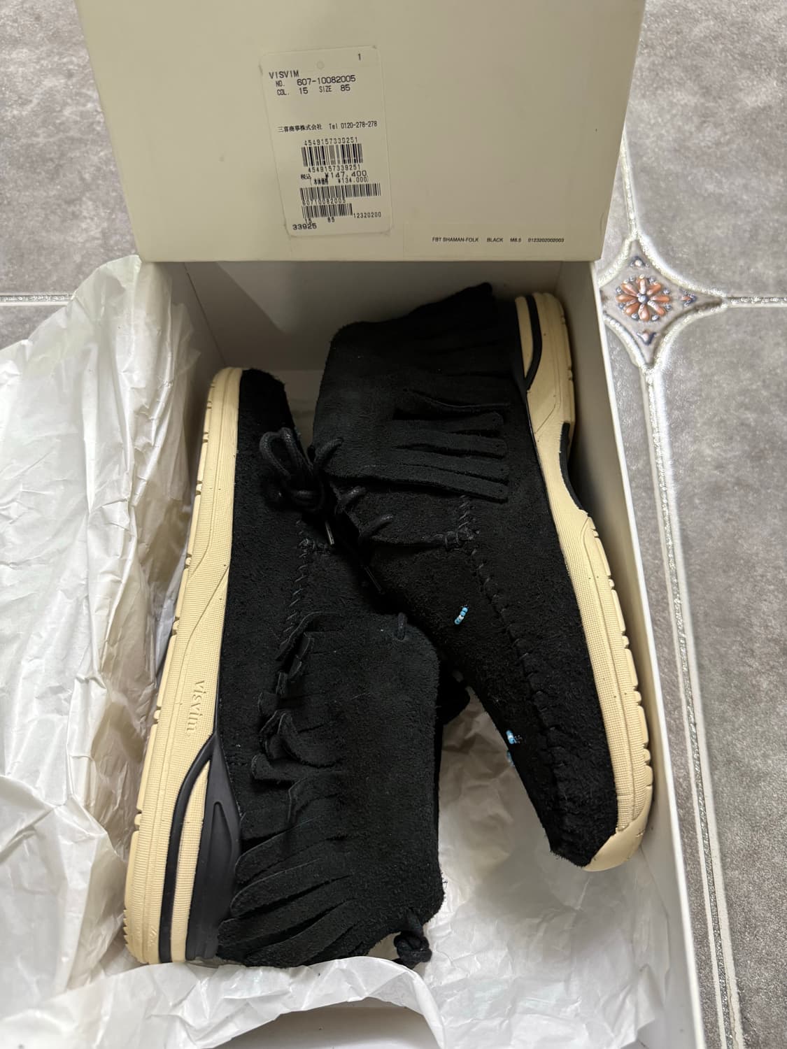 [8.5]비즈빔23AW FBT Shaman 샤먼 포크 블랙  상품이미지9