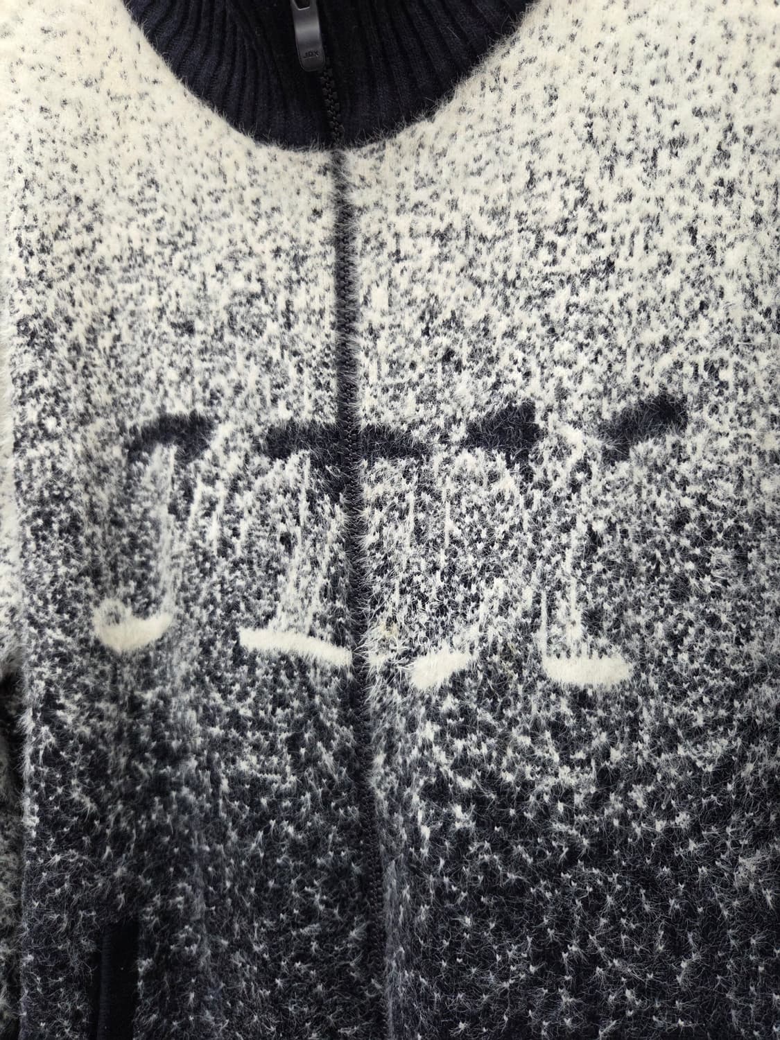 JDX 그라데이션 울캐시미어 골프 가디건 상품이미지3