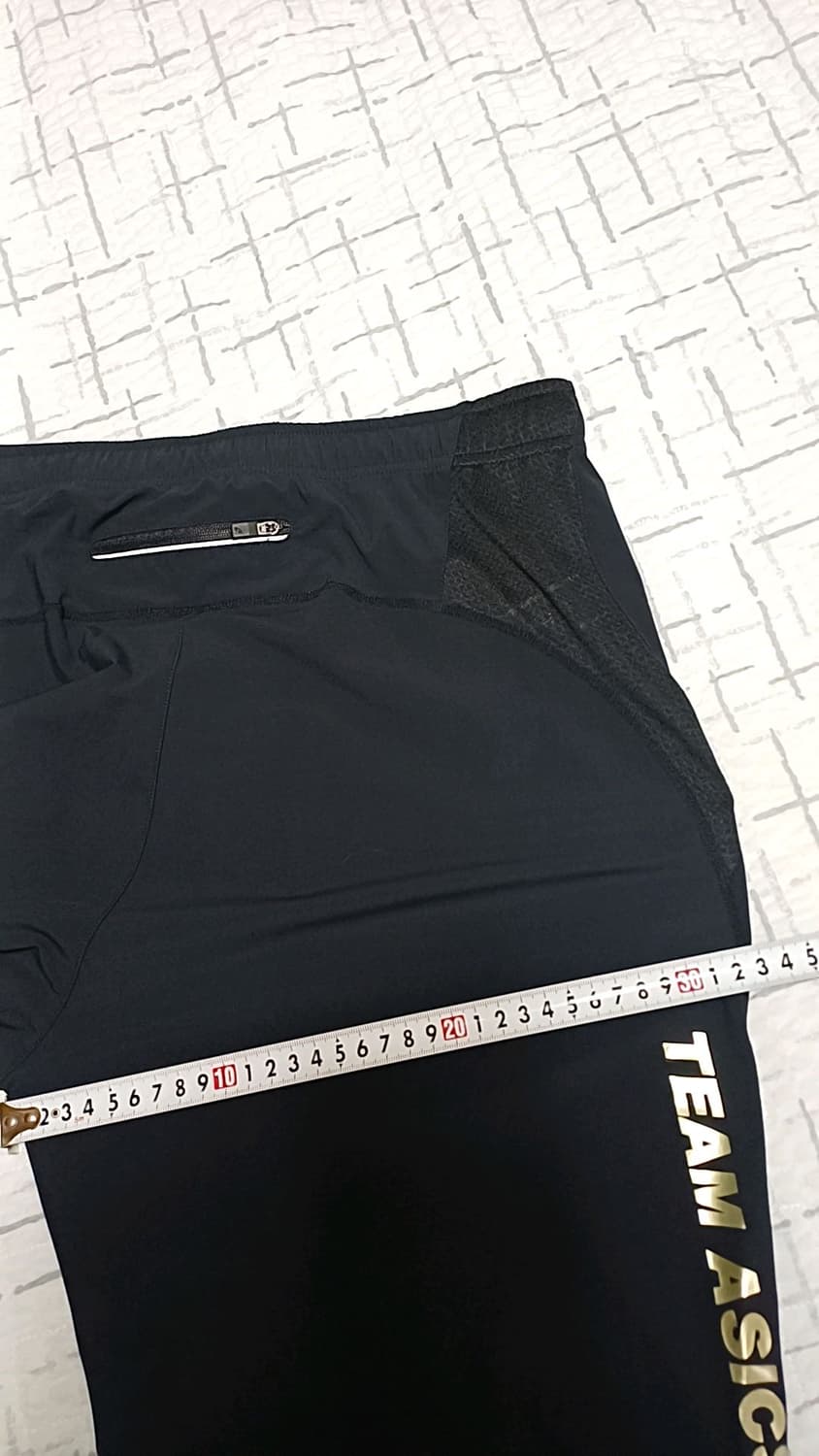 아식스 얇은기능성 7부런닝반바지 35인치 기장69 상품이미지6