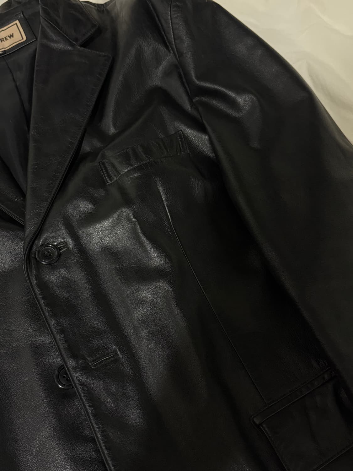 리얼 레더 블레이저 상품이미지2