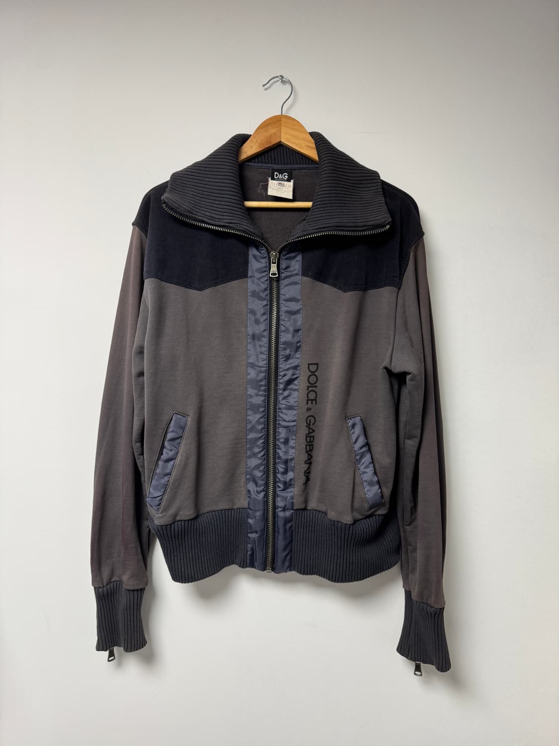 돌체앤가바나 하이넥 집업 자켓 00s XL 상품이미지1