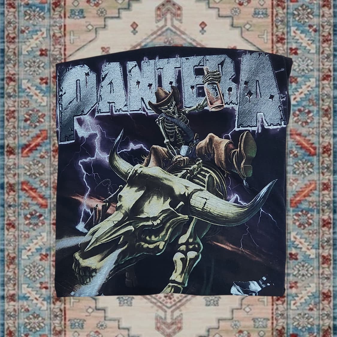 판테라 Cowboys From Hell 그래픽 반팔 티셔츠 상품이미지3