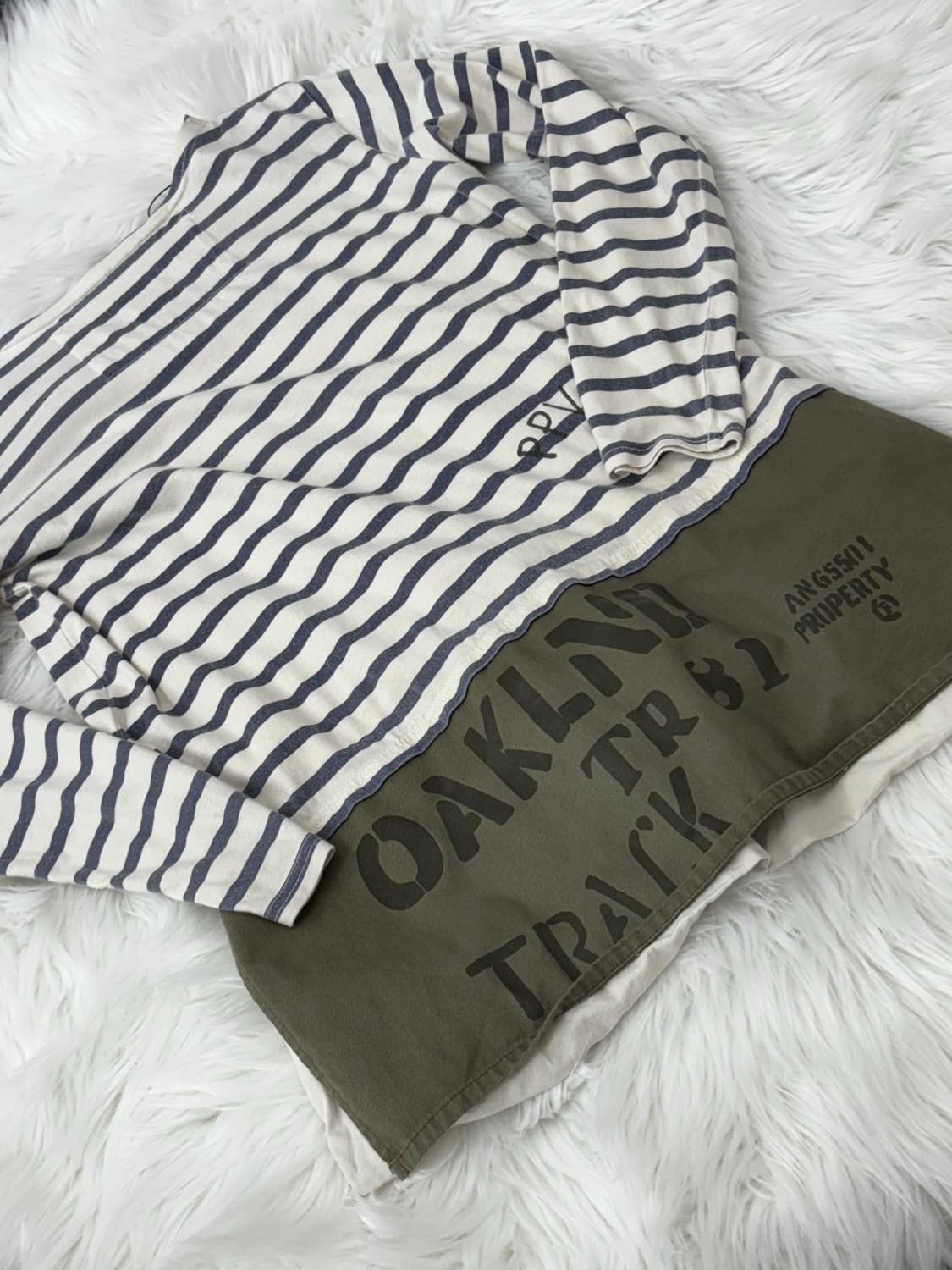 striped pocket long sleeve 상품이미지5