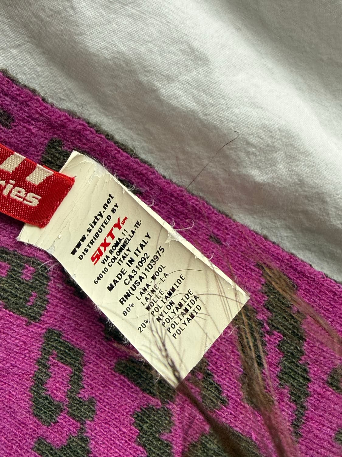 Miss sixty vintage 울 머플러 상품이미지3