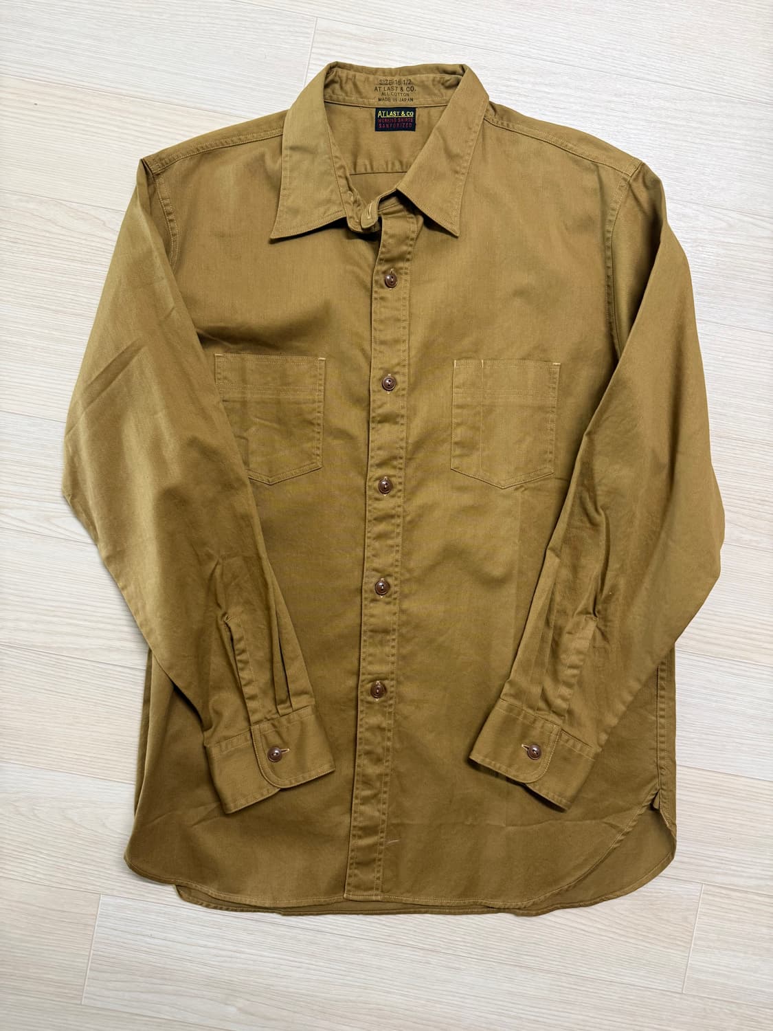 타임원클로딩 at last&co 셔츠 16 1/2 상품이미지1