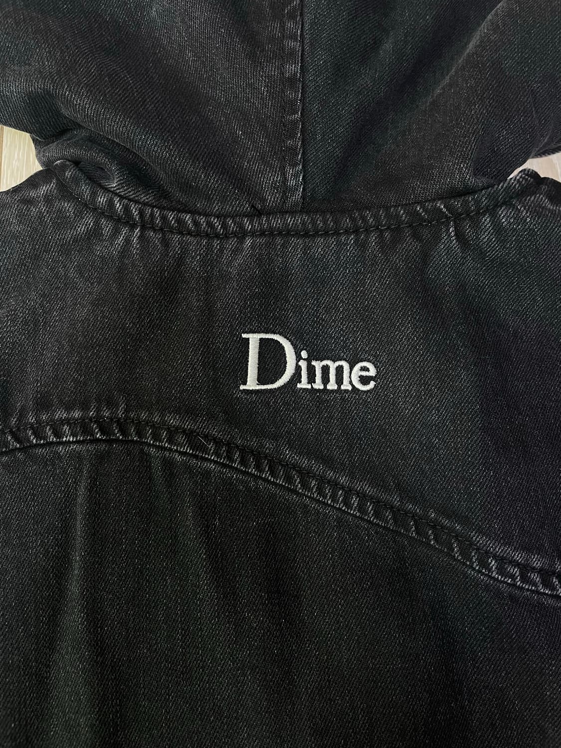 다임 데님 후드집업 상품이미지3