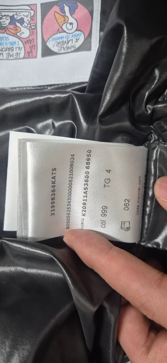 몽클레어 마야 25fw 블랙 4(새상품) 상품이미지10