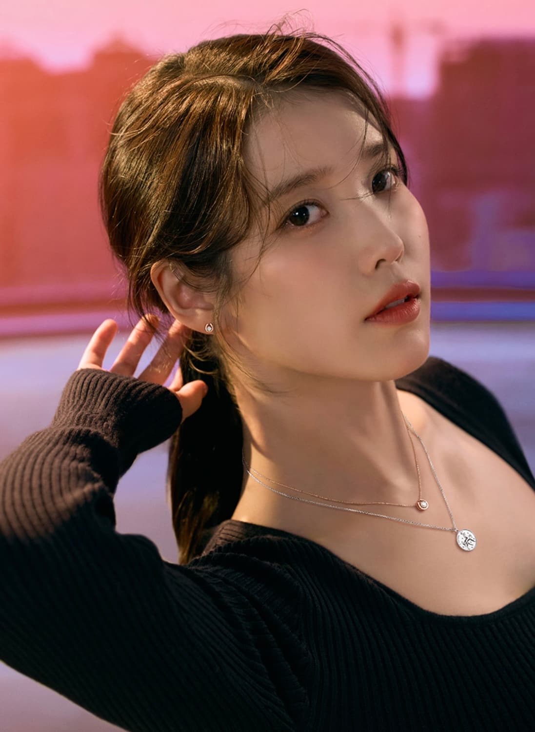 아이유 픽 제이에스티나 코인목걸이 상품이미지1