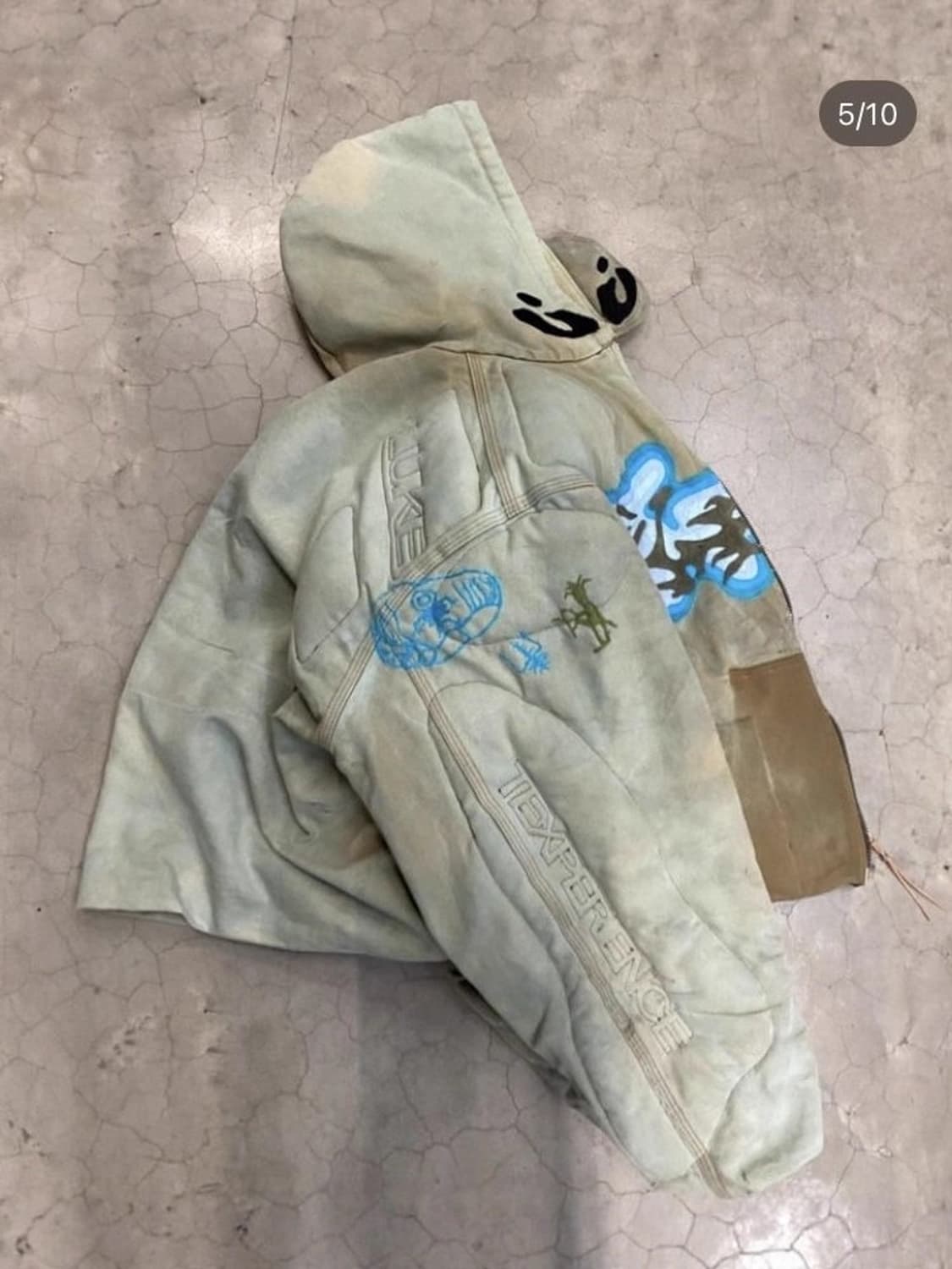 루크자켓 빈티지 컬러 후드봄버  상품이미지3