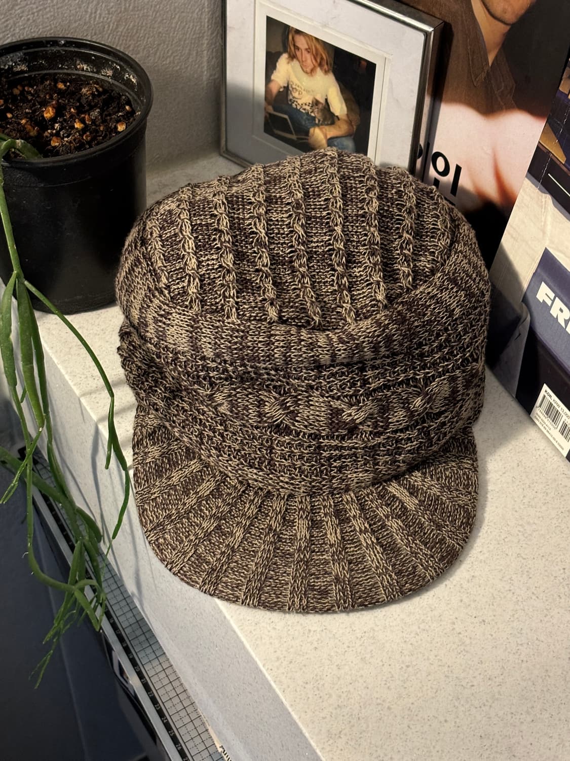 Ca4la 니트 밀리터리 캡 상품이미지1