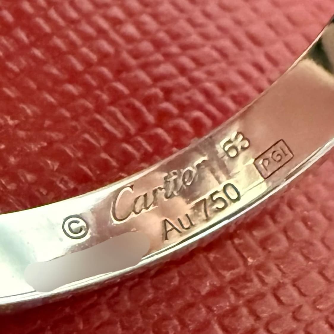 (63호) 까르띠에 러브밴드 링 반지 상품이미지6