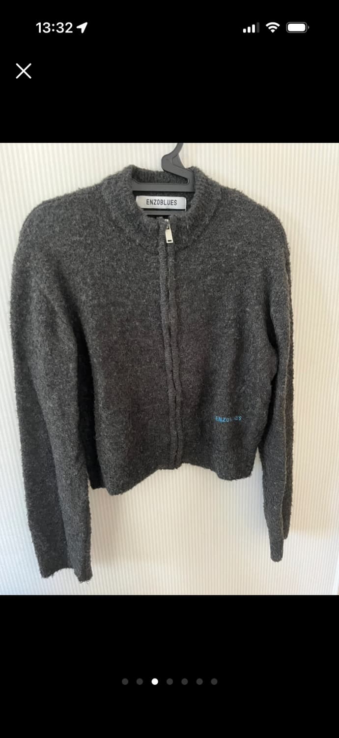 엔조블루스 니트집업 상품이미지3