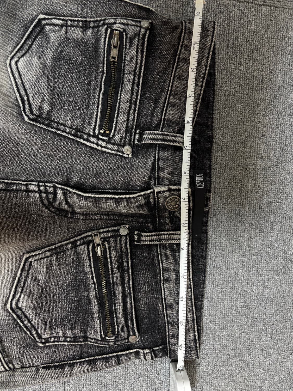 보헴서 FRONT POCKET BOOTS CUT DENIM PANTS 상품이미지7