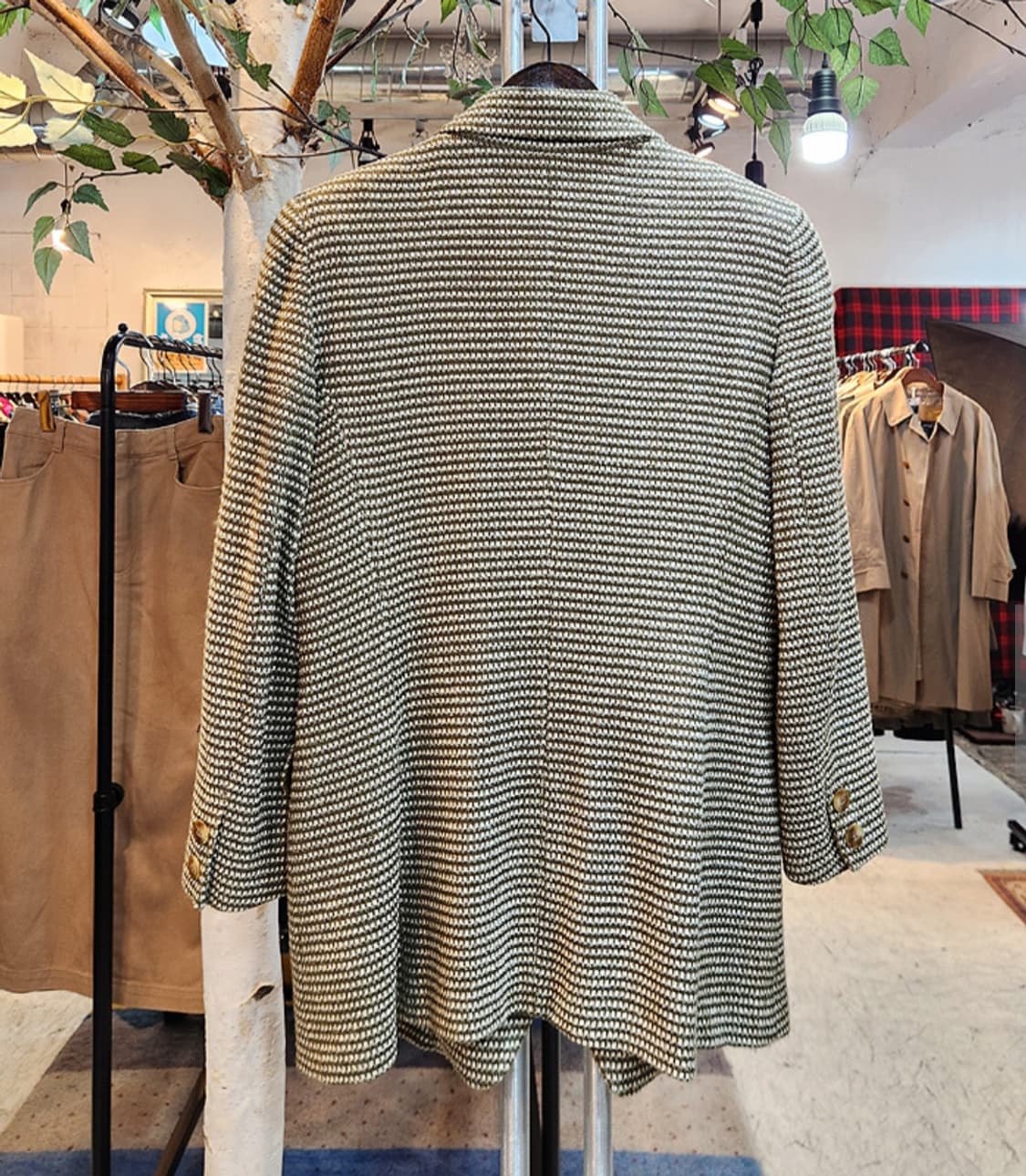 MONDRIAN ITALY 빈티지 울 블렌드 더블 버튼 자켓 상품이미지6