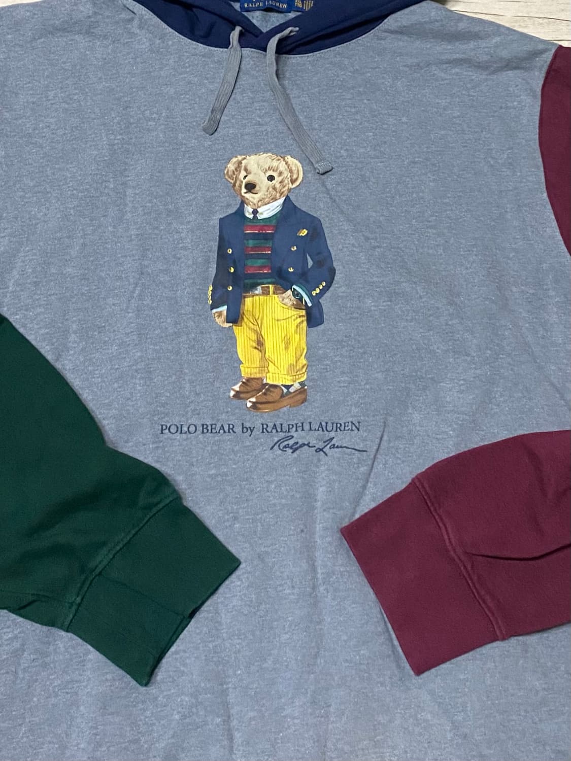 폴로 베어 후드티셔츠 XXL 상품이미지4