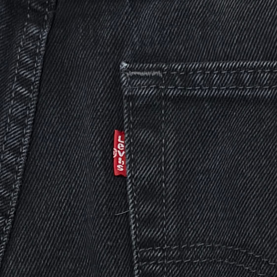 10s 미국 빈티지 리바이스 505 블랙진 청바지 상품이미지7