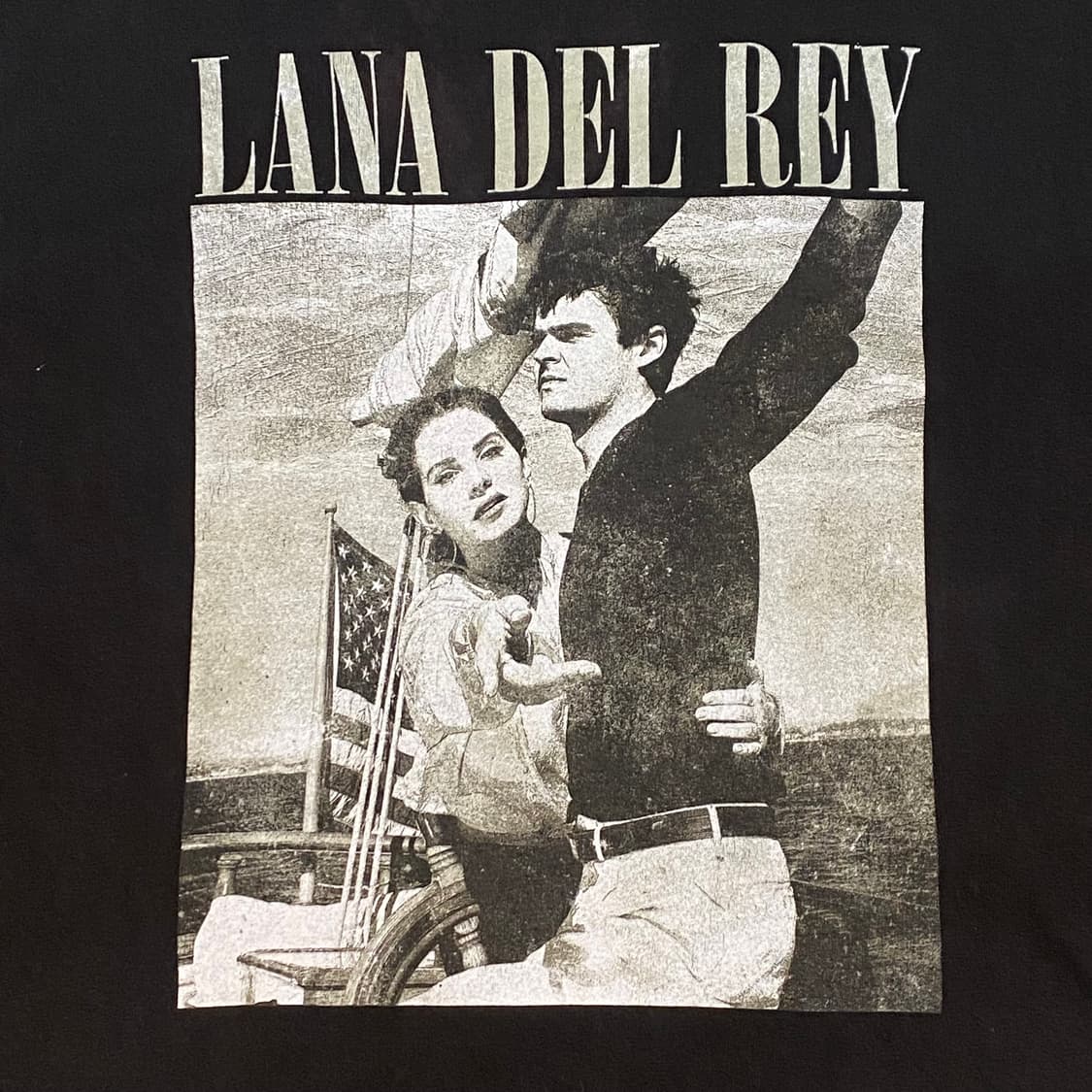 레어) 미국 빈티지 라나델레이 공식 굿즈 반팔티 락티셔츠 상품이미지4