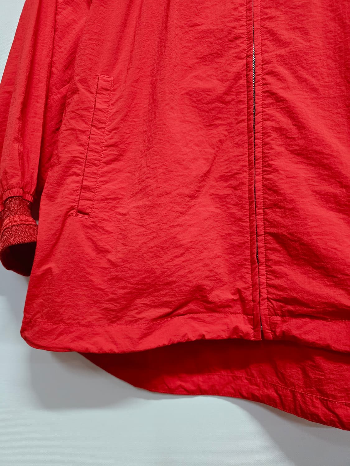 크레송 여성 바람막이 후드 자켓 레드105 상품이미지3