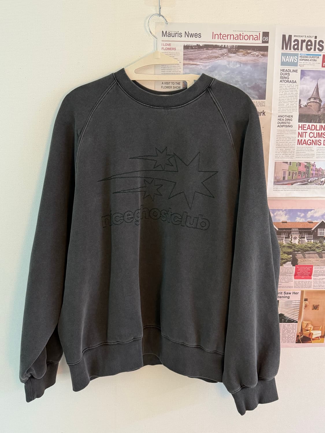 나이스고스트 클럽 맨투맨 상품이미지1