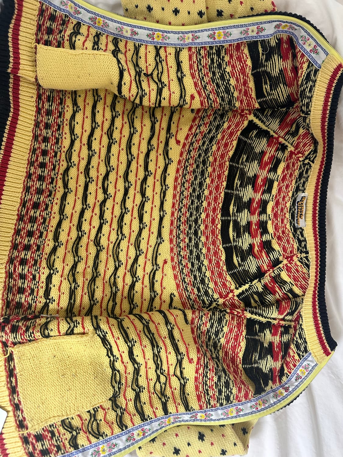 히스테릭 글래머 코위찬 니트집업 상품이미지3