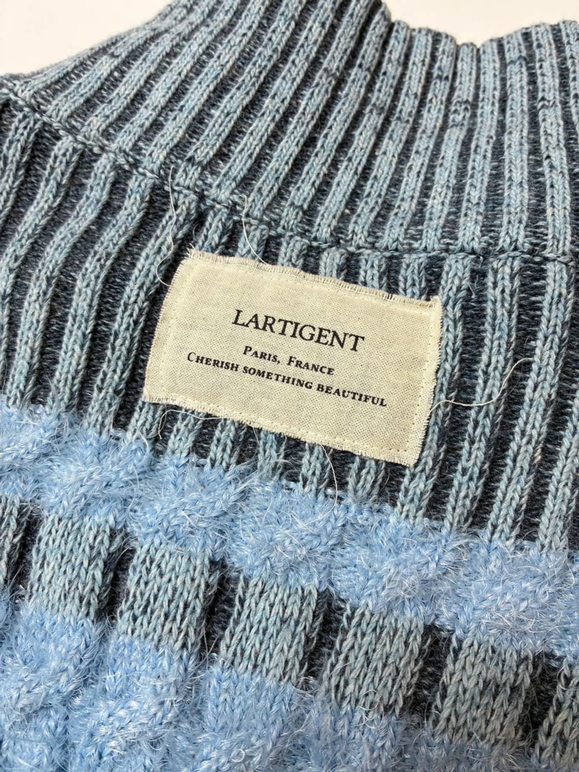 라티젠 LARTIGENT 카리나 니트 집업 PN8716 상품이미지7