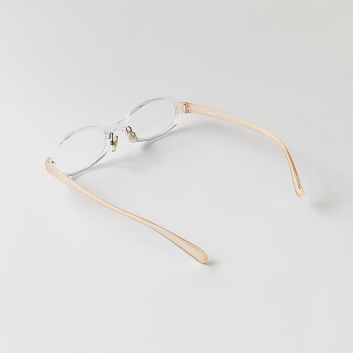 893 데드스탁 빈티지안경 클리어 뿔테 경량 클래식 픽키 상품이미지4