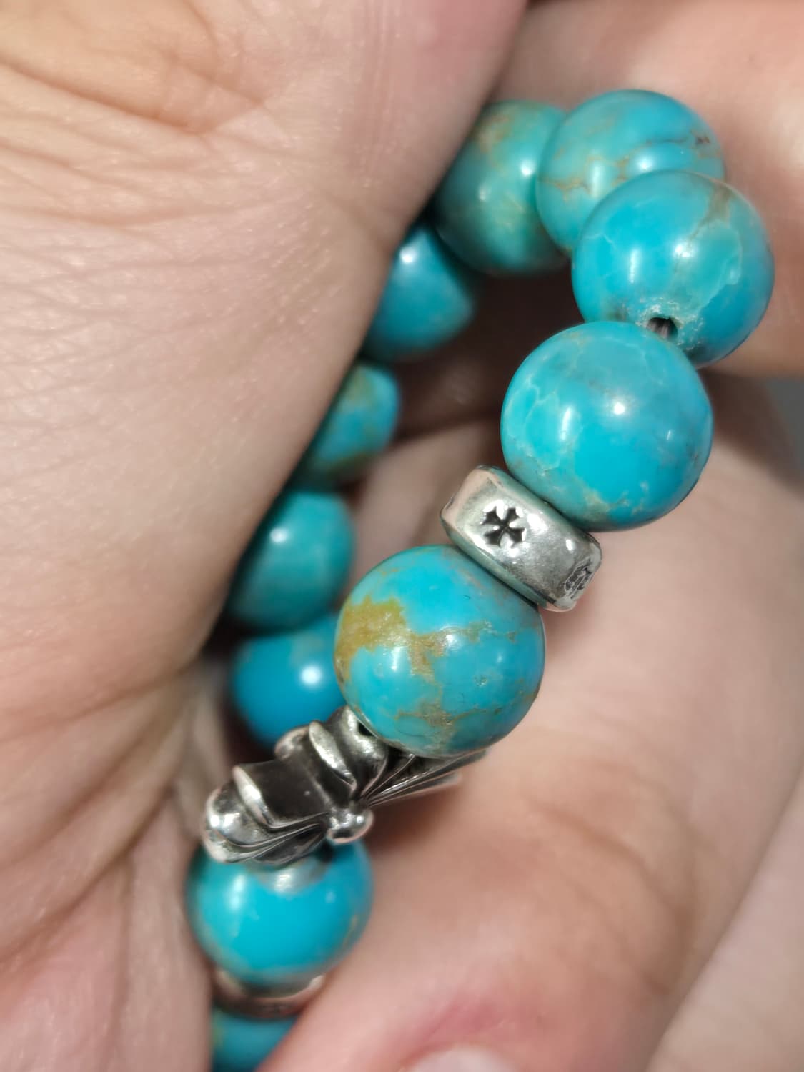 크롬하츠 터키석 베이비 비즈 팔찌(정품) 상품이미지5