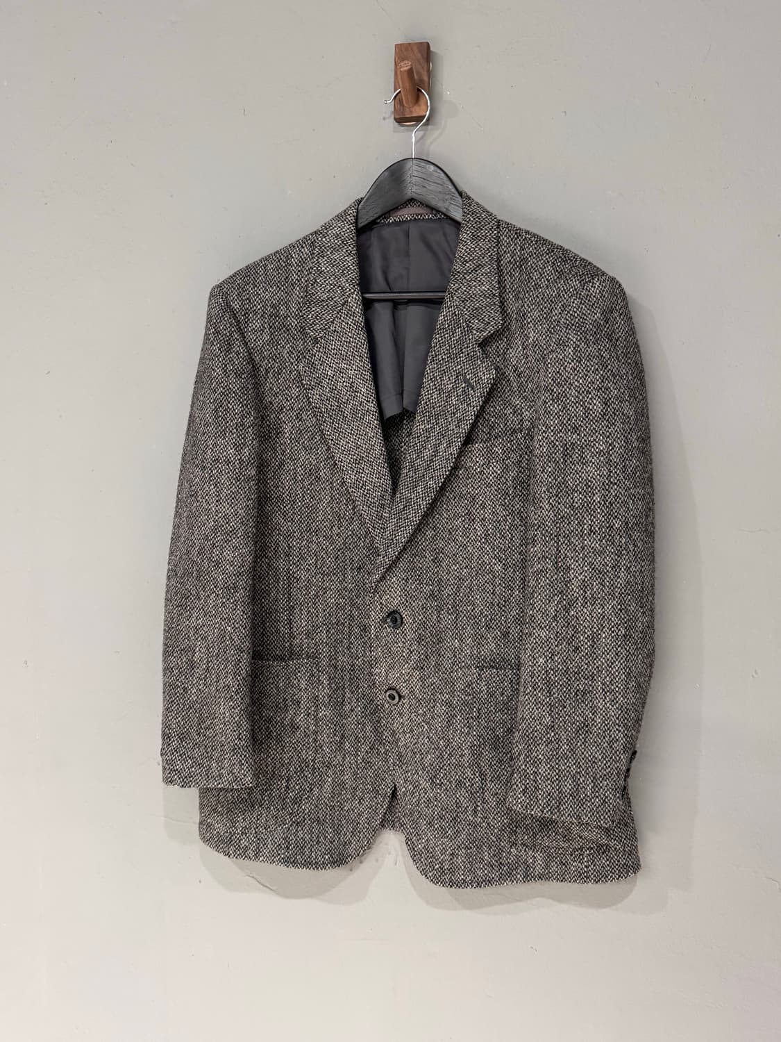 해리스 트위드 해링본 울자켓  상품이미지1