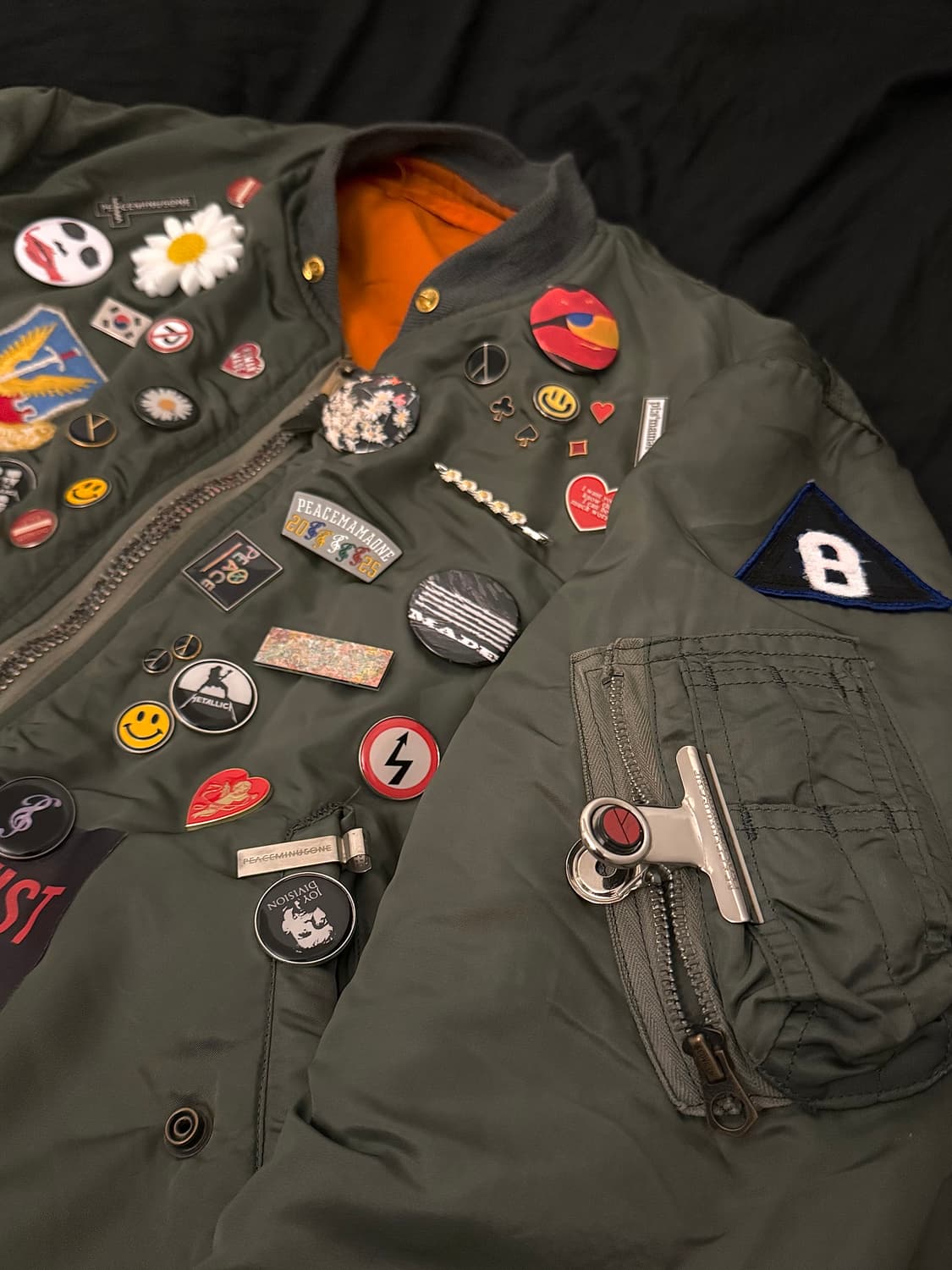 70s 알파인더스트리 커스텀 ma1 상품이미지2