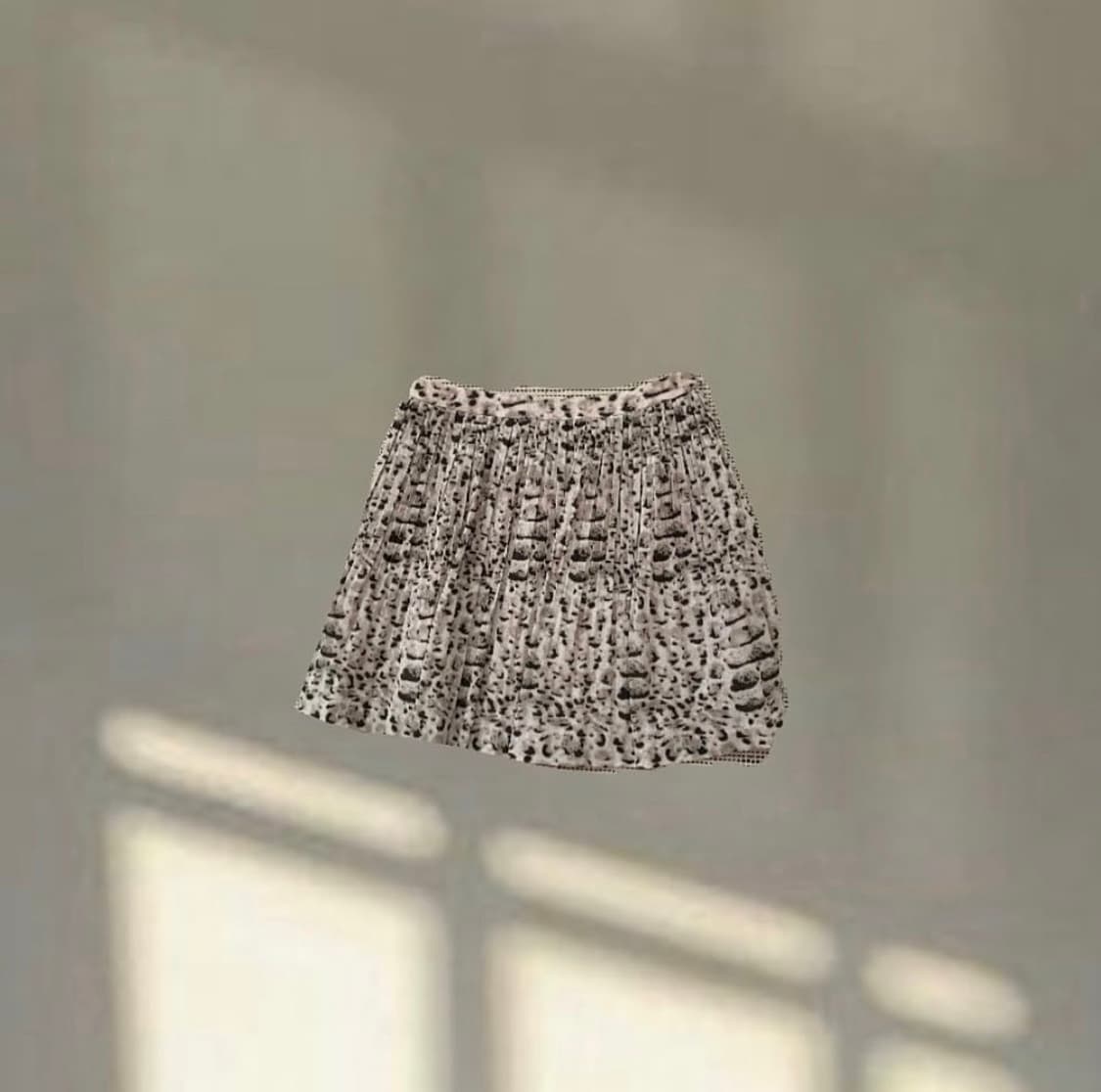 버터플라이빈티지 미니 여리 호피 스커트 상품이미지2