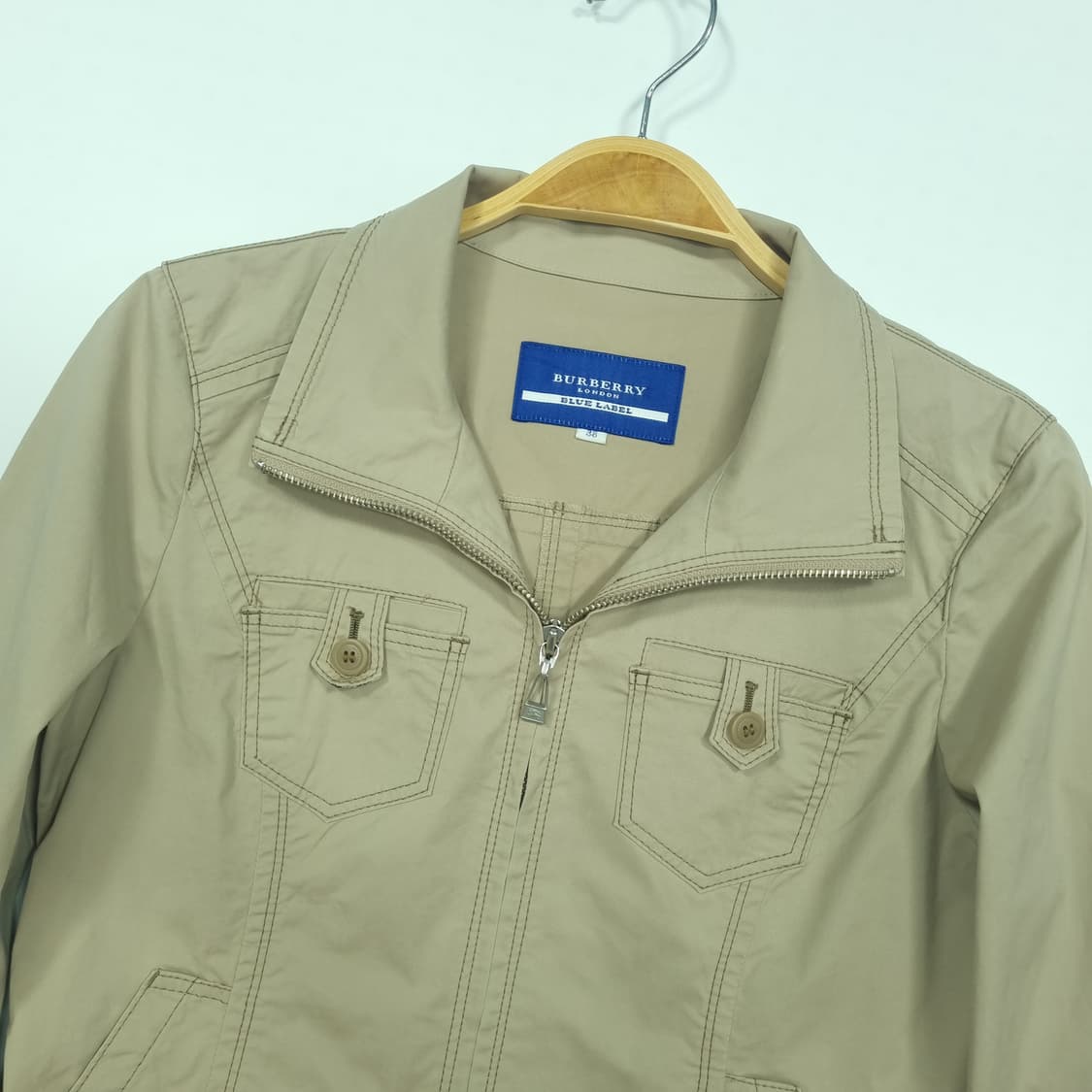 Burberry 버버리 포켓 집업 코튼 자켓 상품이미지2
