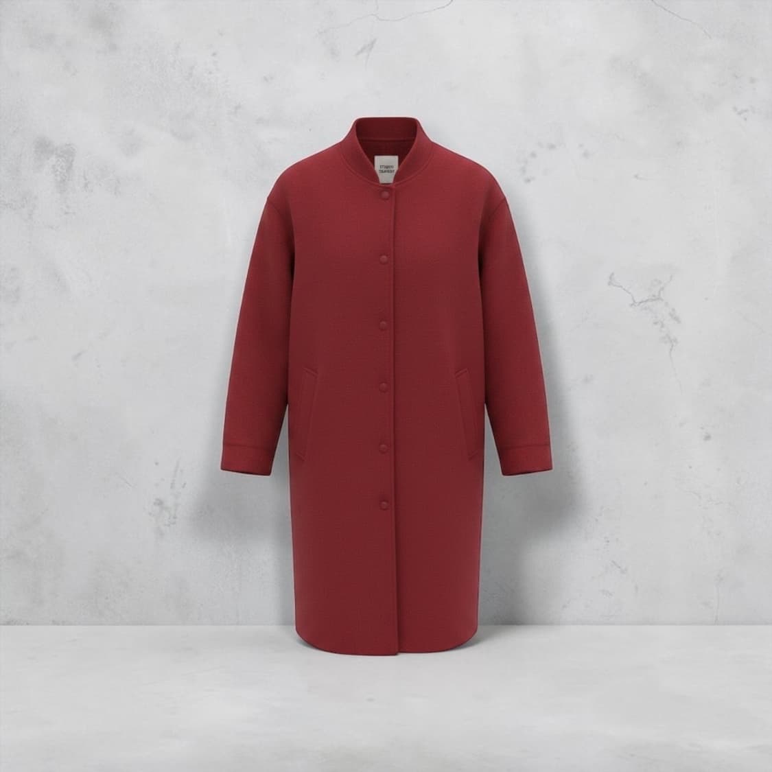 . 스튜디오톰보이 캐시미어 블렌딩 오버 코트 상품이미지1