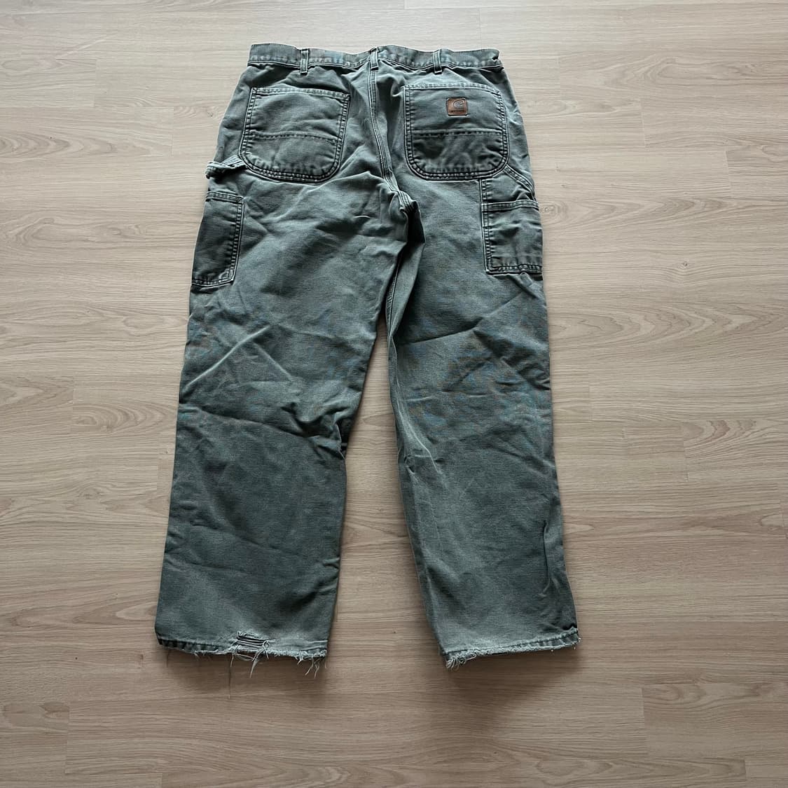 [36X30] 빈티지 usa 칼하트 카펜터팬츠 모스그린 상품이미지5